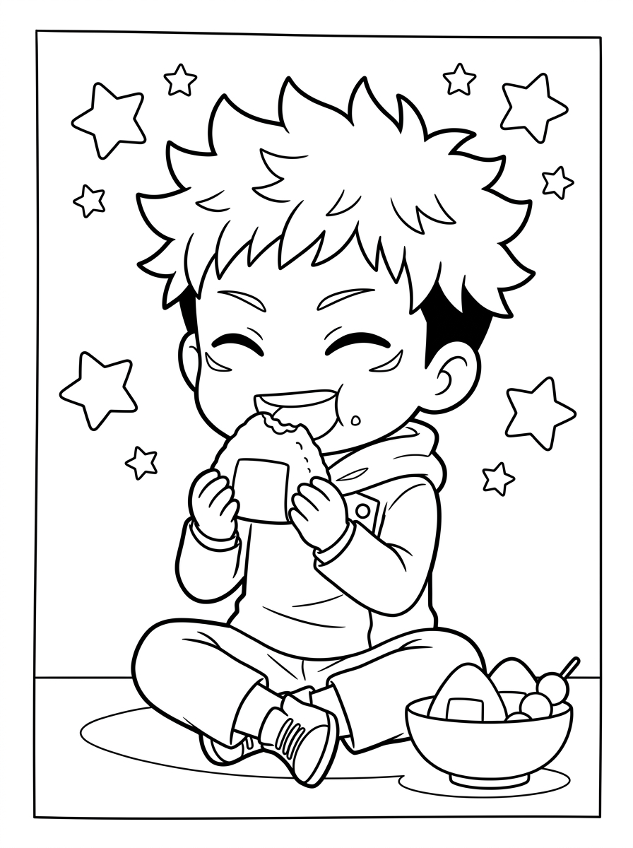 Jujutsu Kaisen 20 disegni Jujutsu Kaisen da colorare pdf