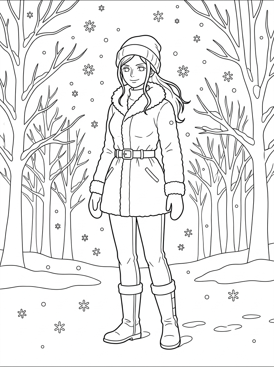 Nico Robin da colorare e stampare a4