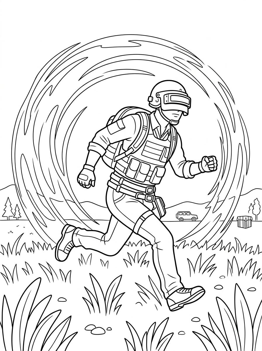 immagini PUBG da colorare e stampare