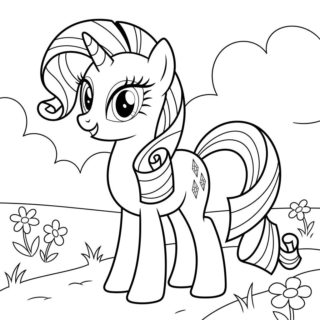 Rarity da colorare thumbnail