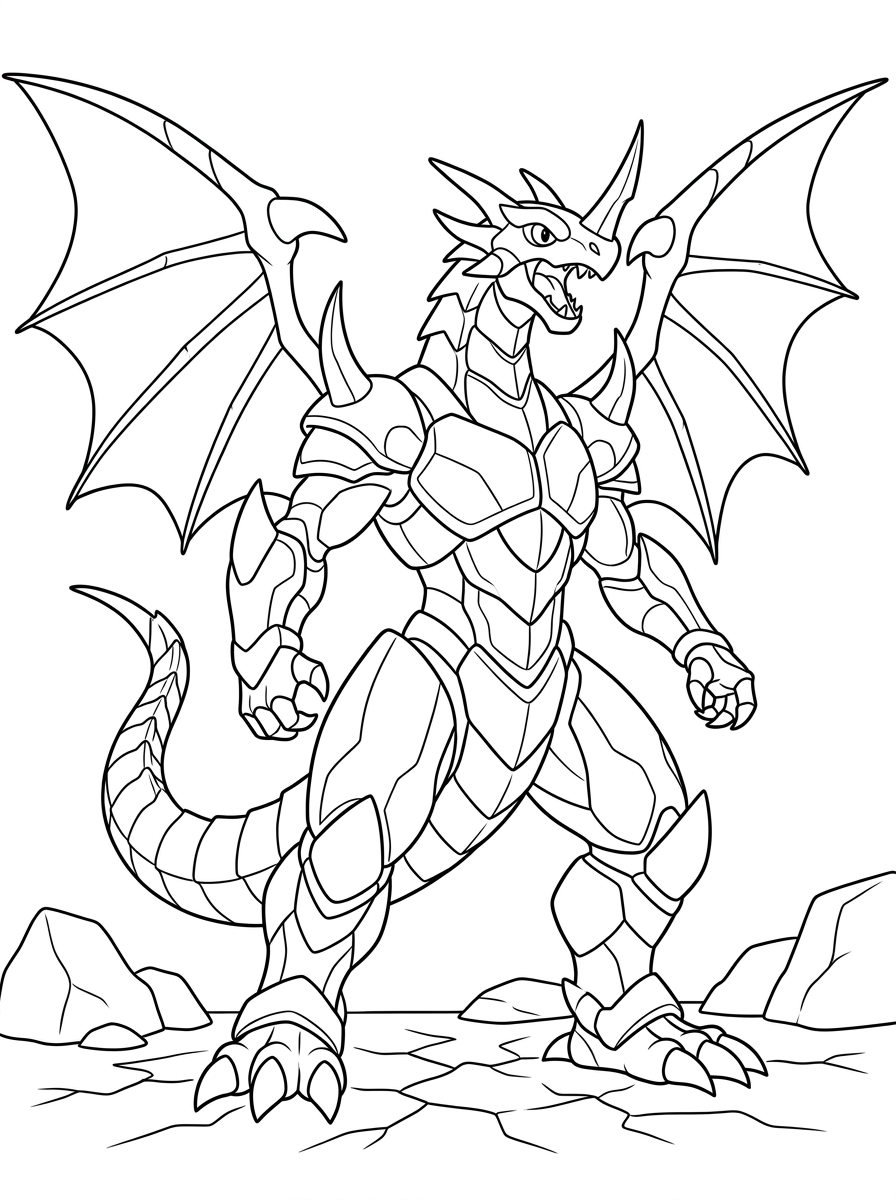 Bakugan 17 disegno Bakugan da colorare e stampare