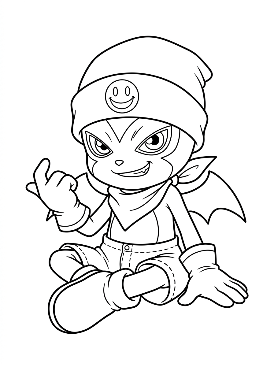 disegni da colorare gratis Digimon