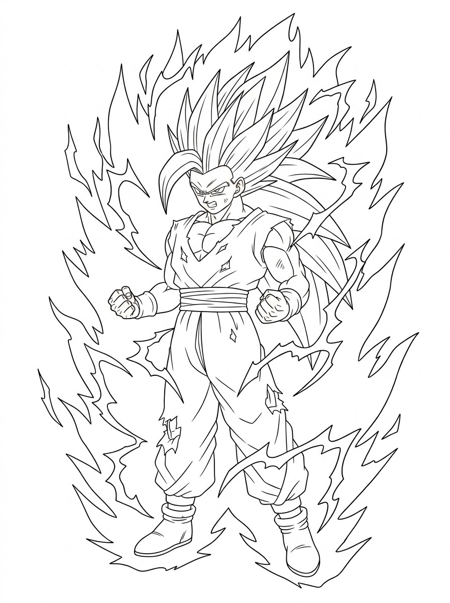 Gohan 22 Gohan da colorare pdf