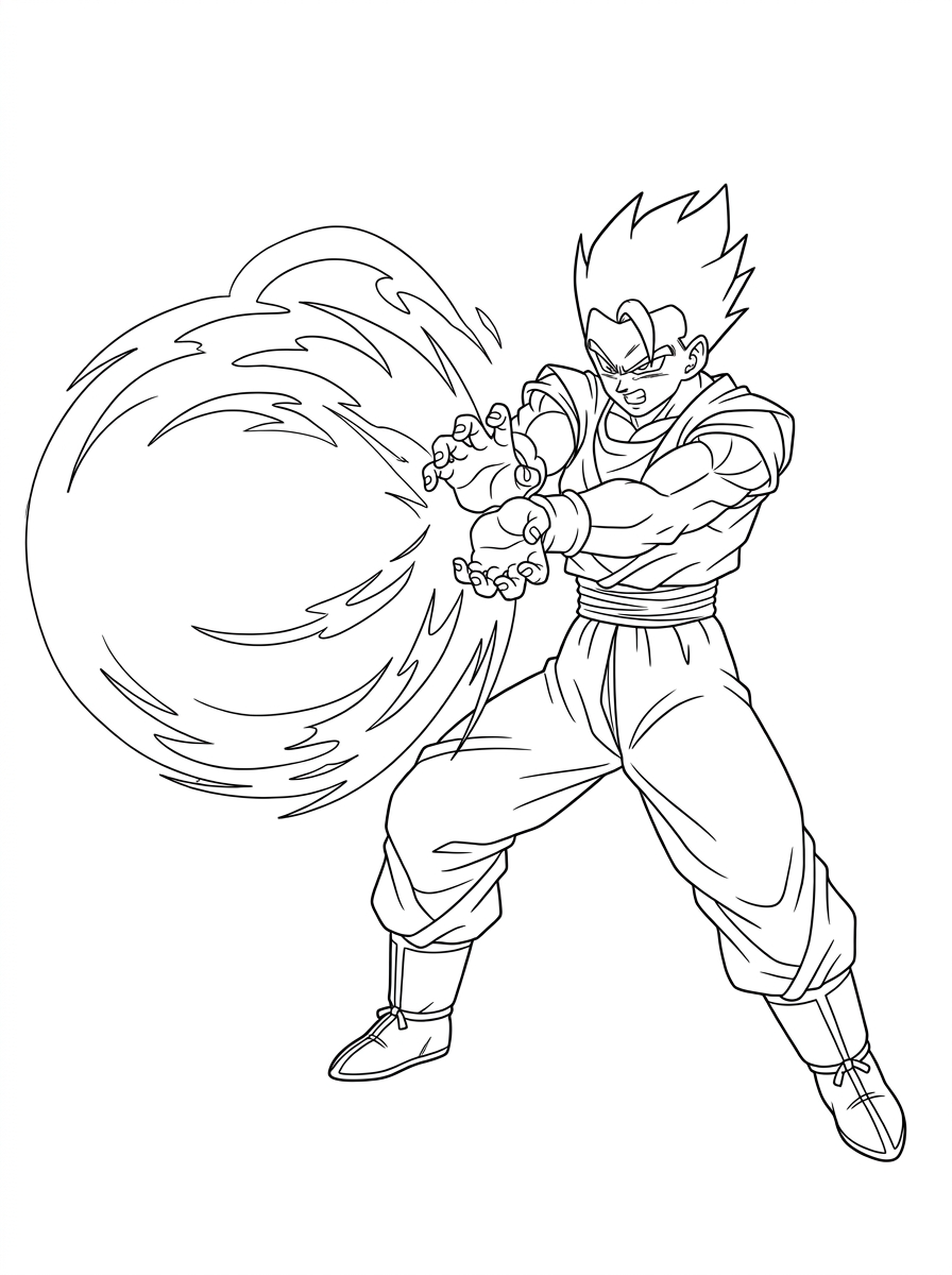 Gohan 8 disegni Gohan da colorare gratis