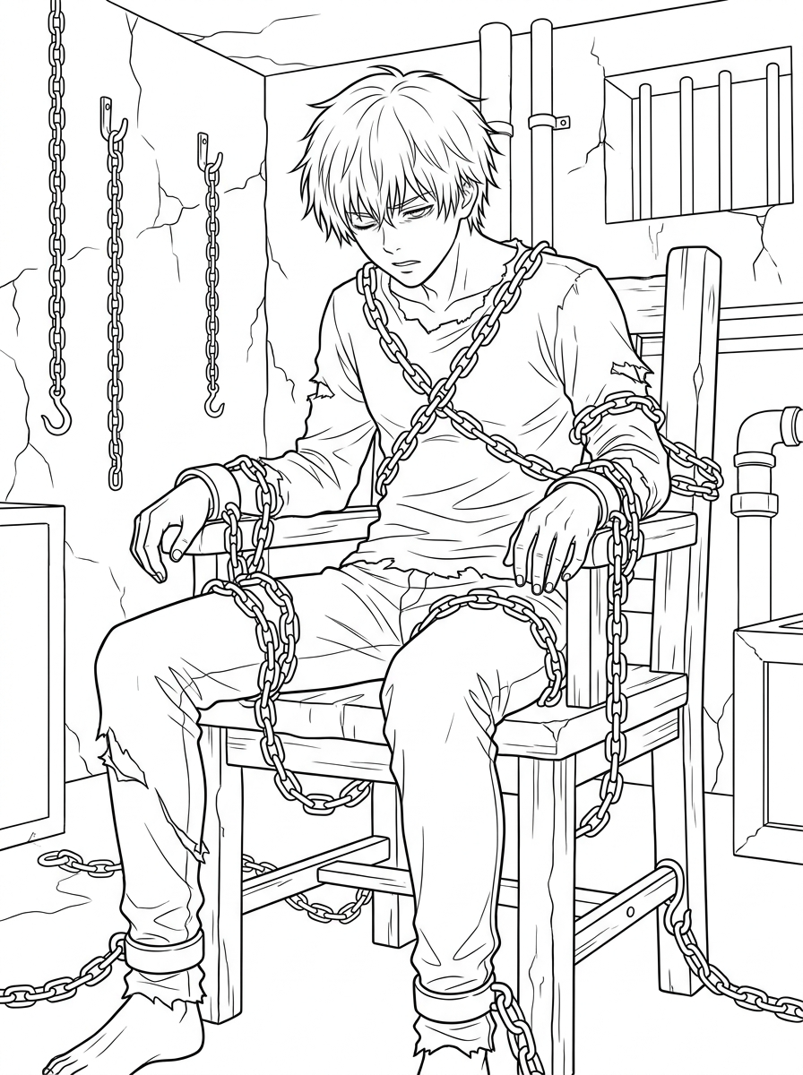 Tokyo Ghoul da colorare e stampare pdf