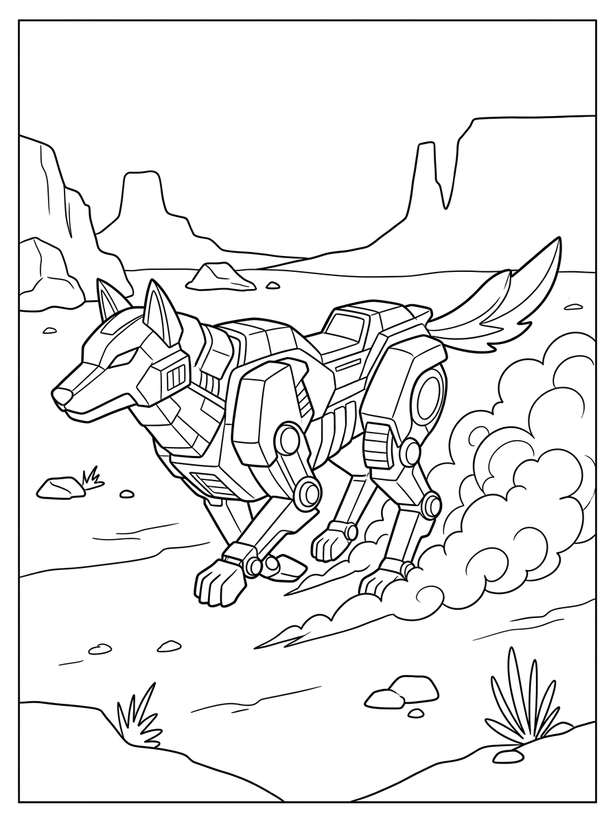 Zoids da colorare a4