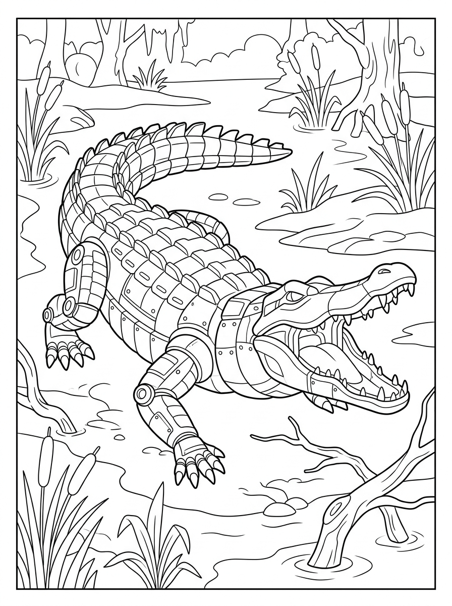 disegni Zoids da colorare pdf