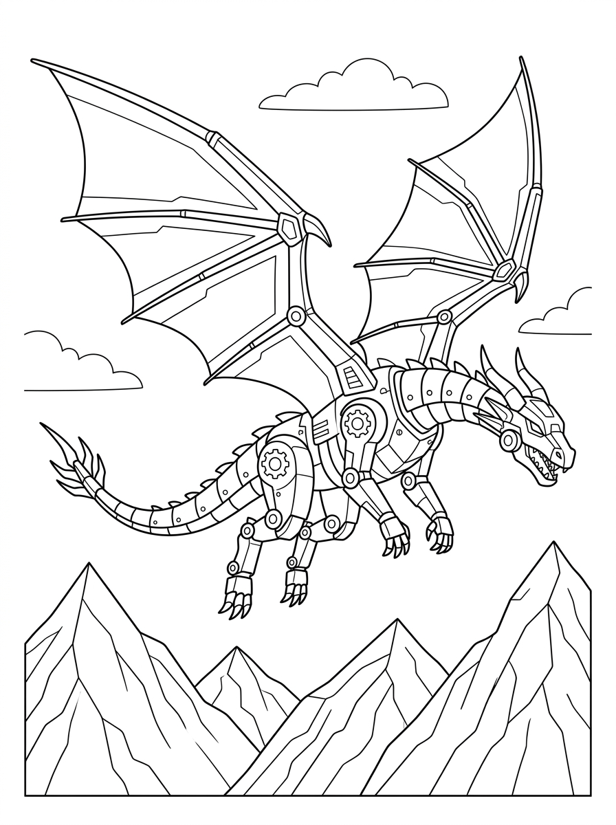 disegni Zoids da colorare online 1