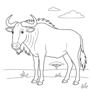Miniatura Gnu