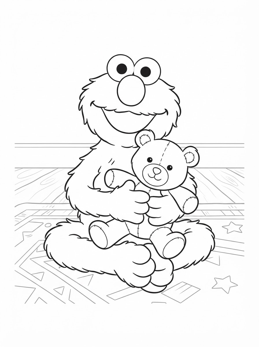 Elmo da colorare e stampare a4