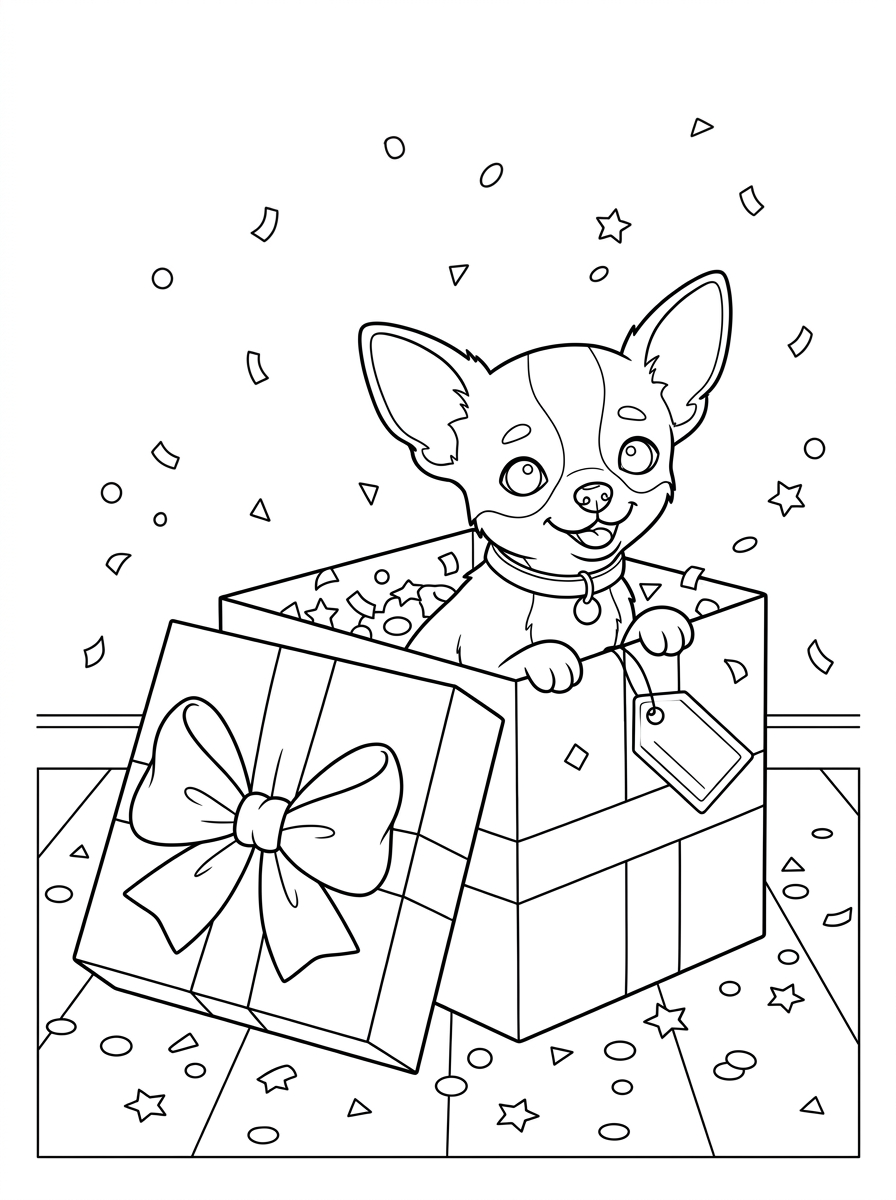 Chihuahua 16 I chihuahua da colorare e stampare pdf