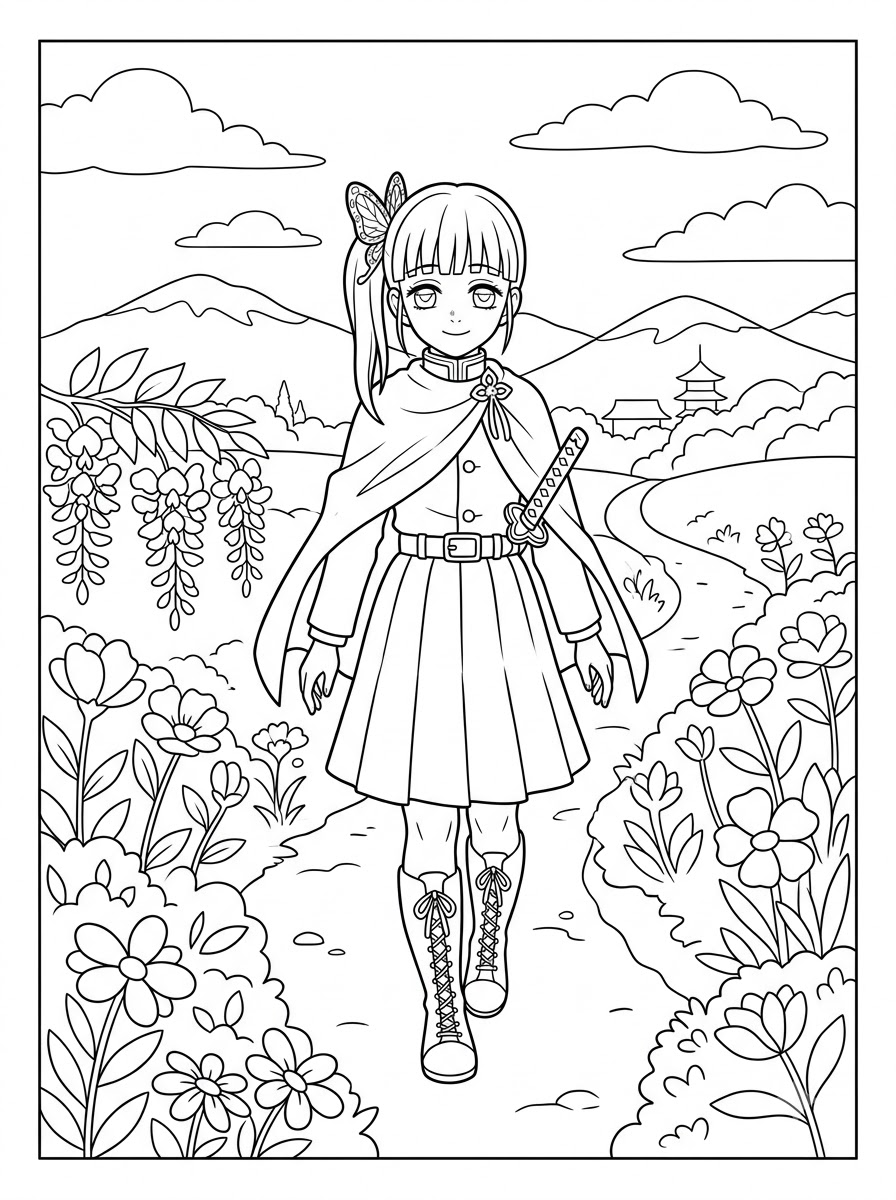 immagini di Kanao Tsuyuri da colorare e stampare