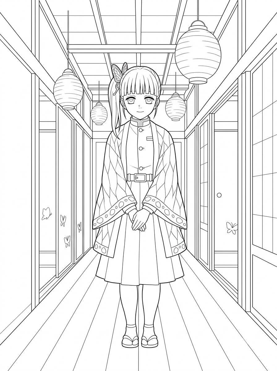 immagini Kanao Tsuyuri da colorare e stampare