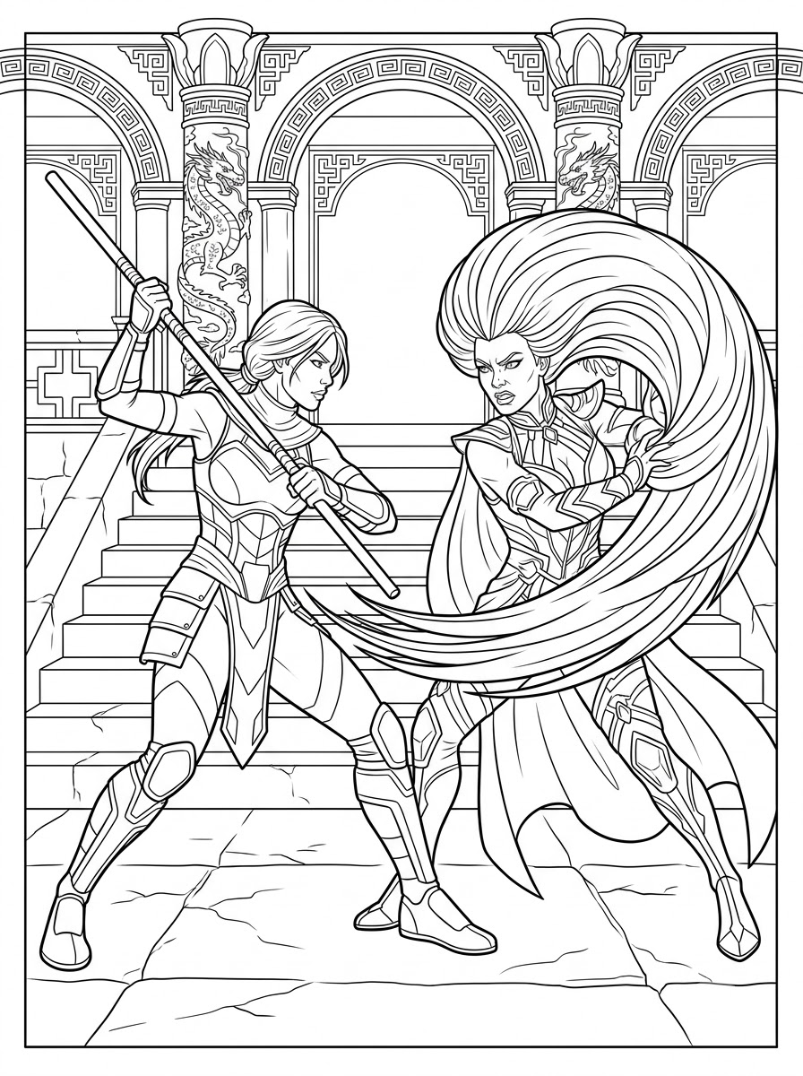 Mortal Kombat 23 Mortal Kombat da colorare per bambini