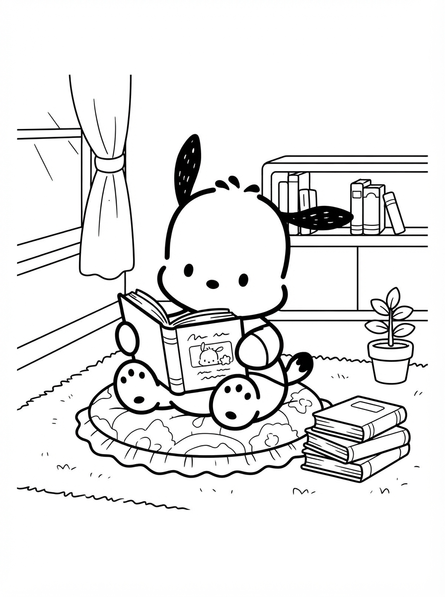 immagine Pochacco da colorare