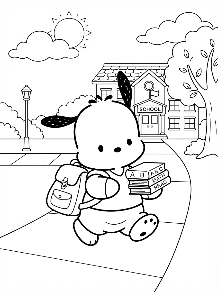 disegni Pochacco da colorare e stampare