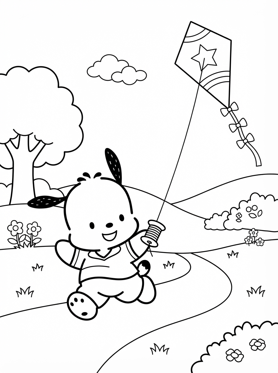 disegno Pochacco da colorare e stampare