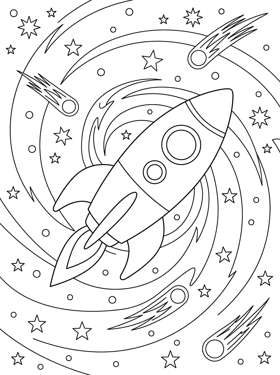 Galassia 20 galassia da colorare pdf 1