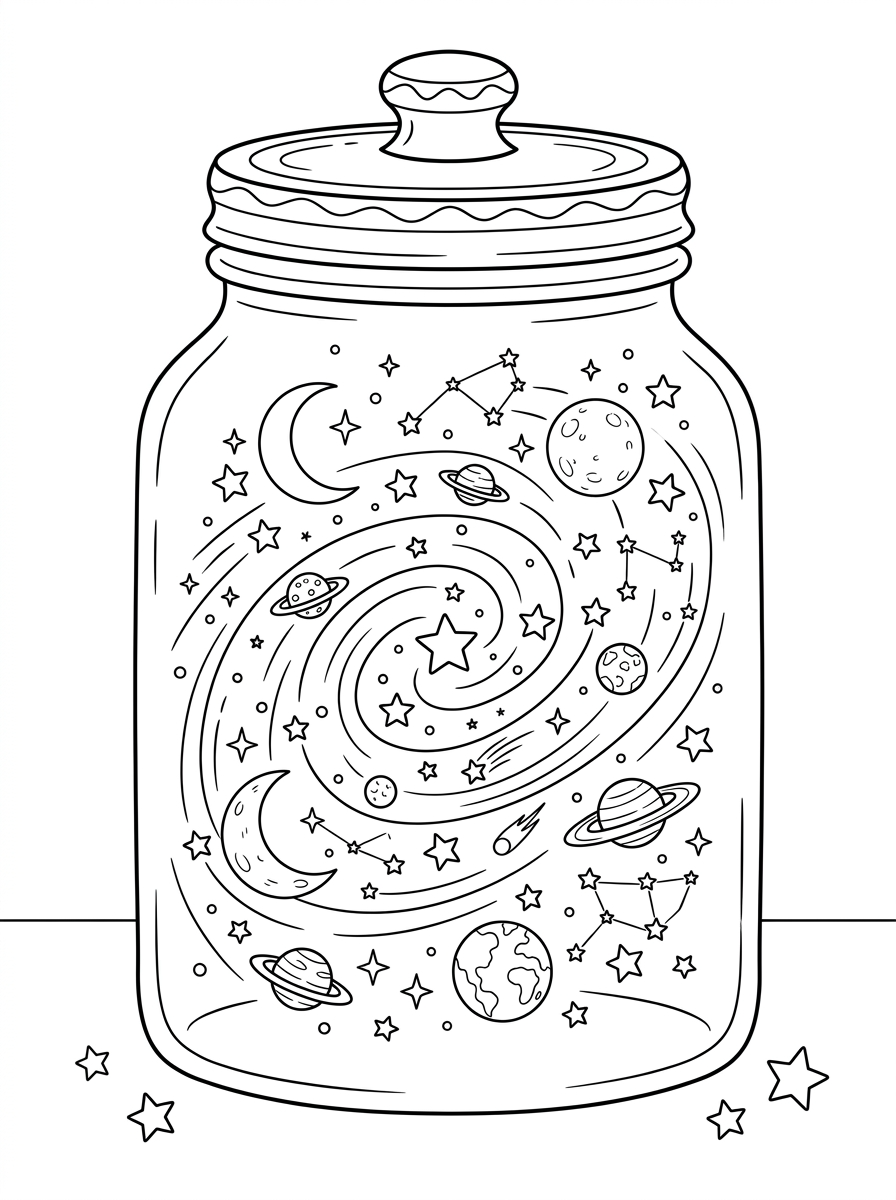Galassia 17 galassia da colorare pdf