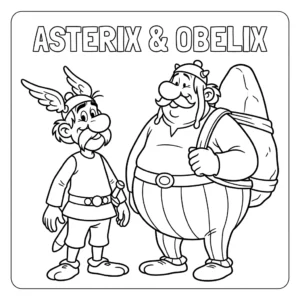 Miniatură Asterix și Obelix