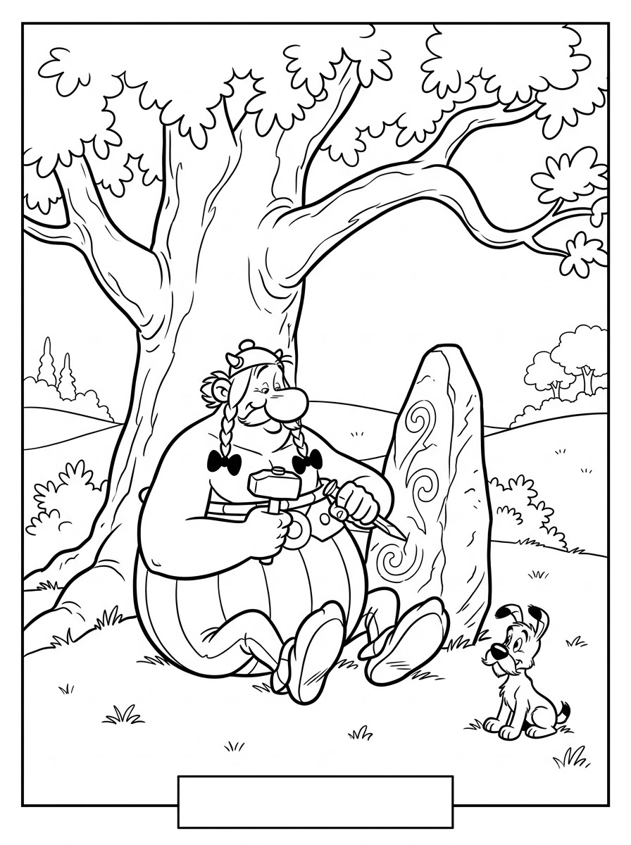 Asterix e Obelix 5 immagini da stampare e colorare di Asterix e Obelix 1