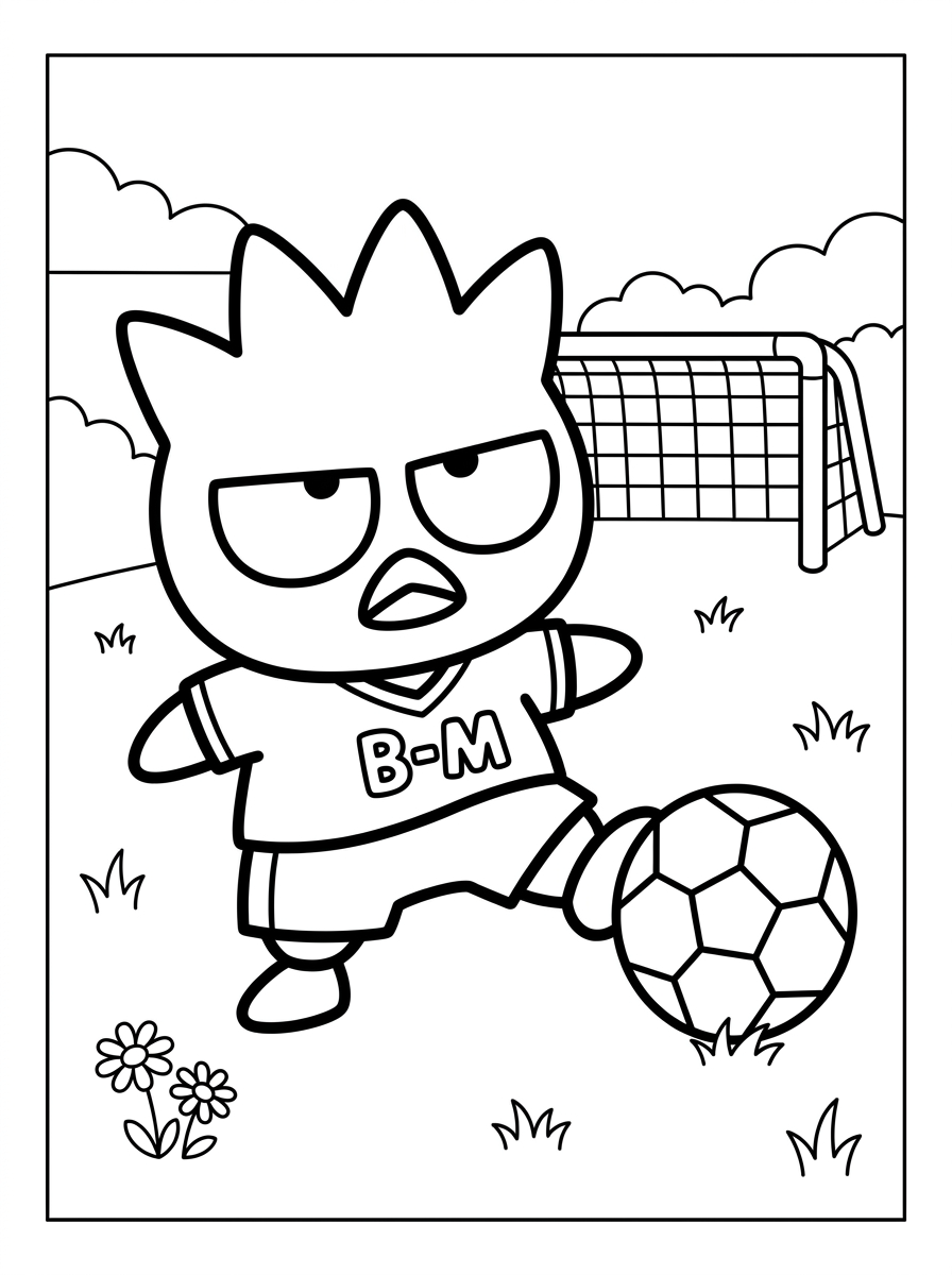 disegno Badtz Maru da colorare e stampare