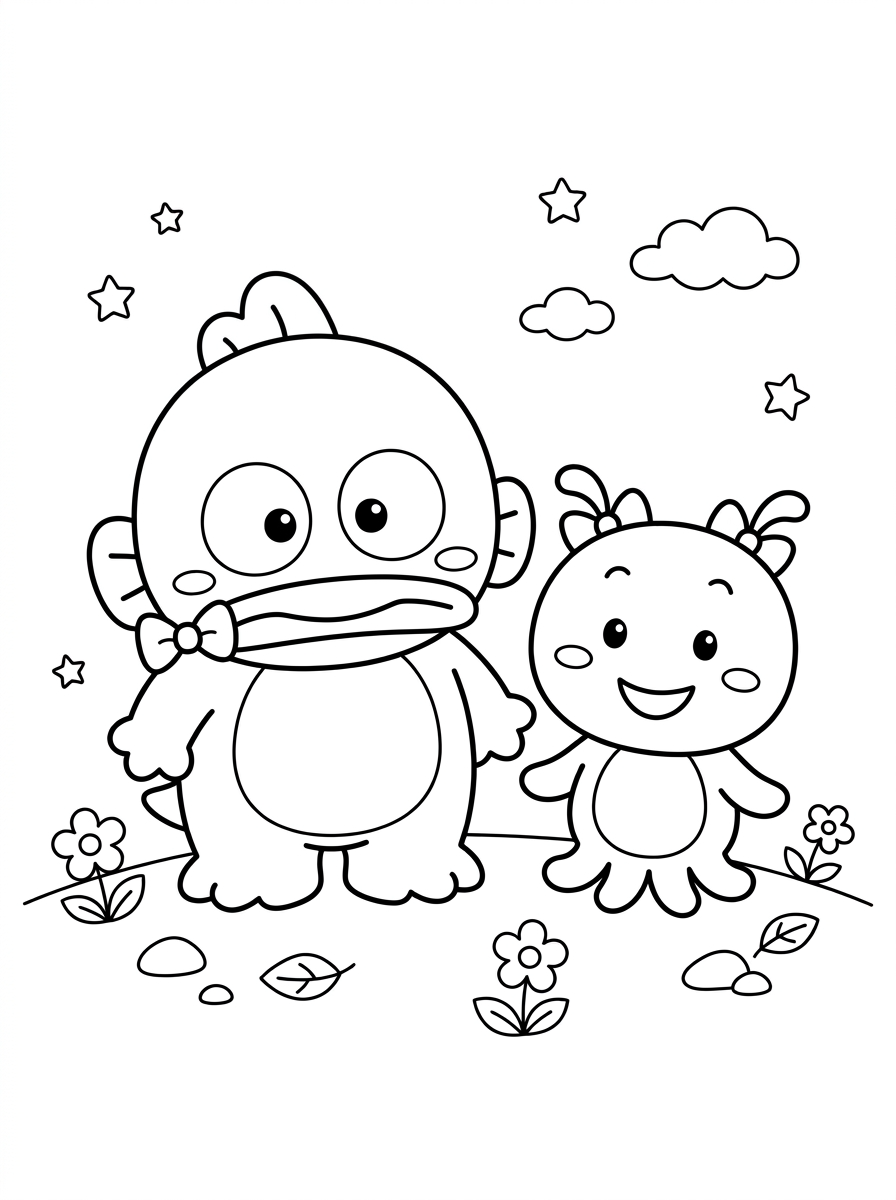 Hangyodon da colorare