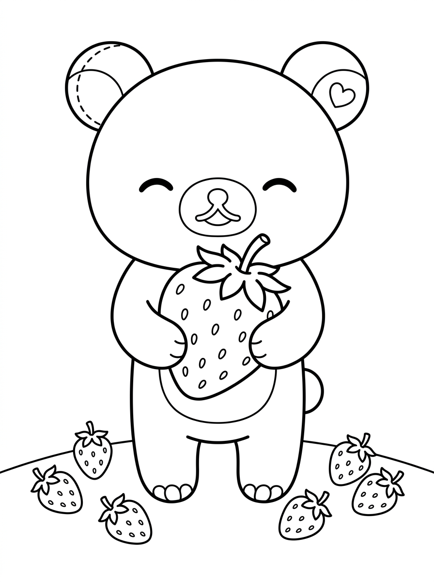 Rilakkuma da colorare