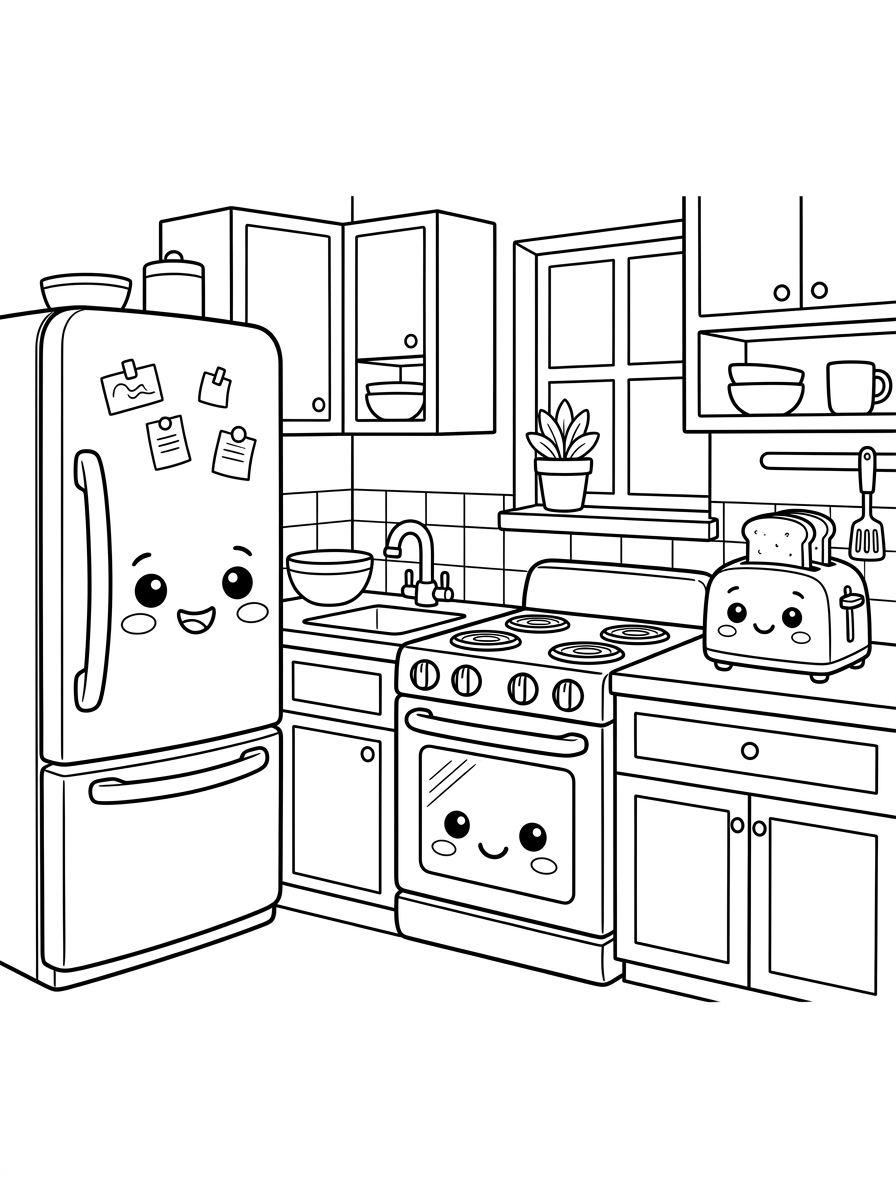 Cucina 20 immagini da colorare cucina gratis