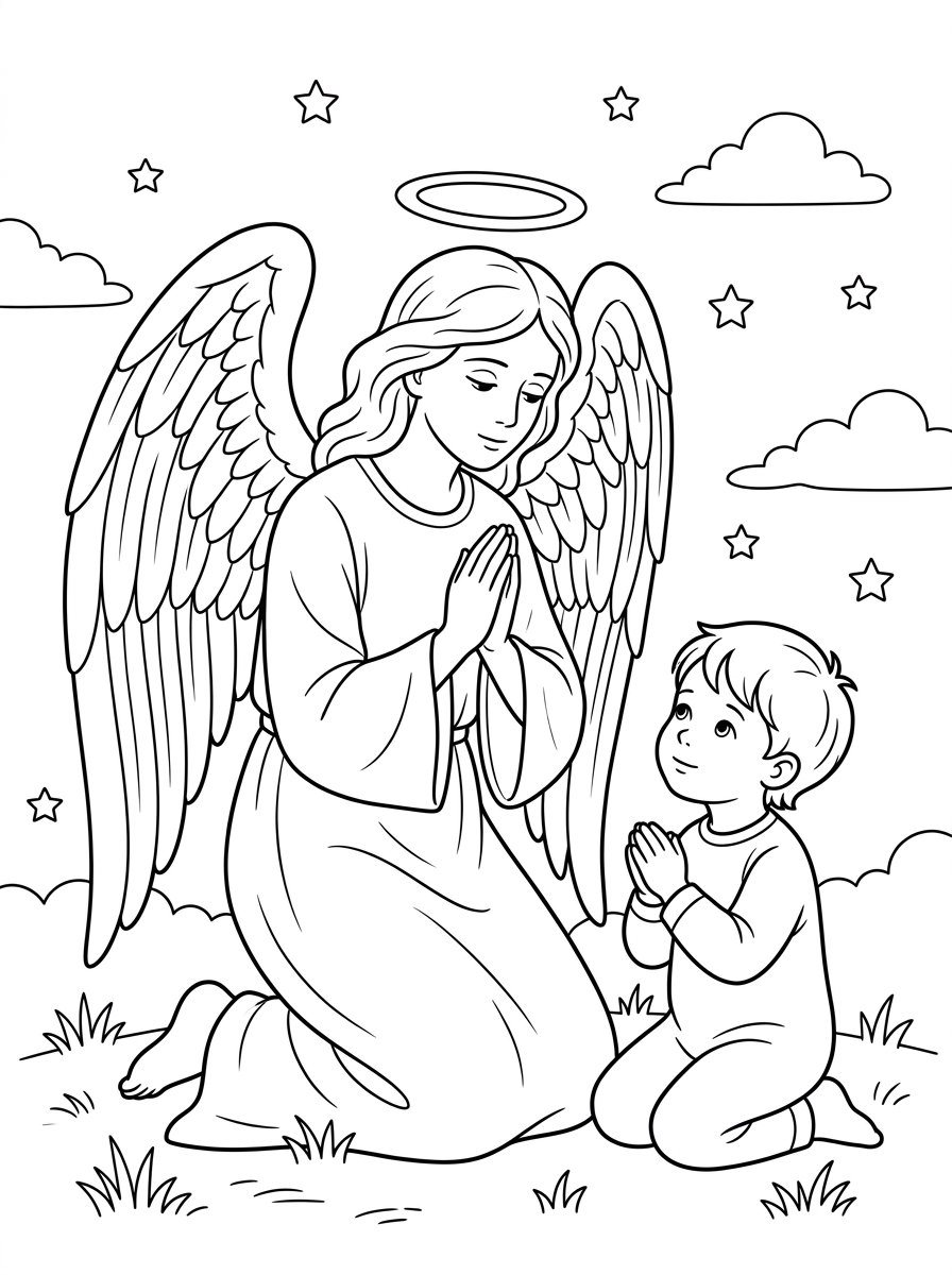 Guardian_angel_coloring_page_20261003084408 immagini da colorare per bambini