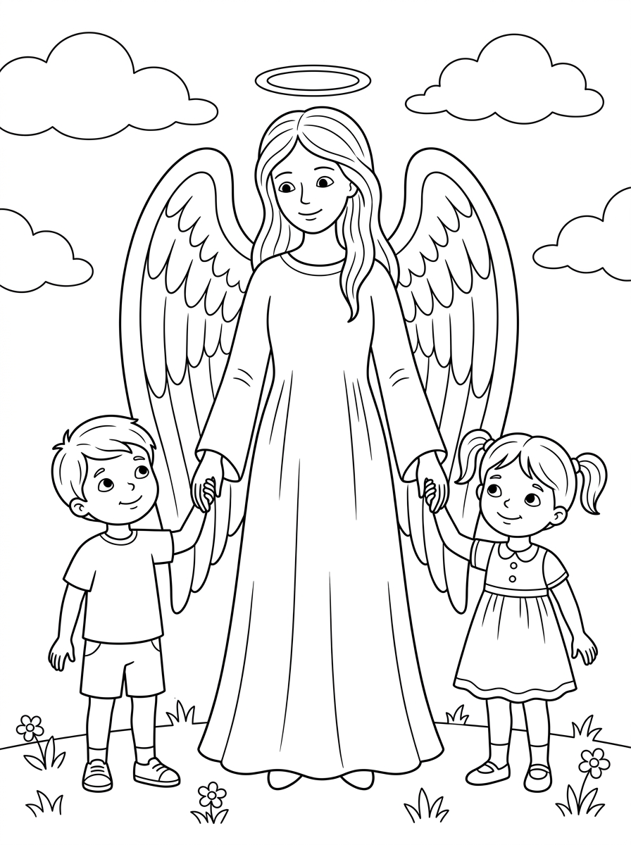 Guardian_angel_protecting_two_ch…_20261003084251 disegni da colorare per bambini maschi