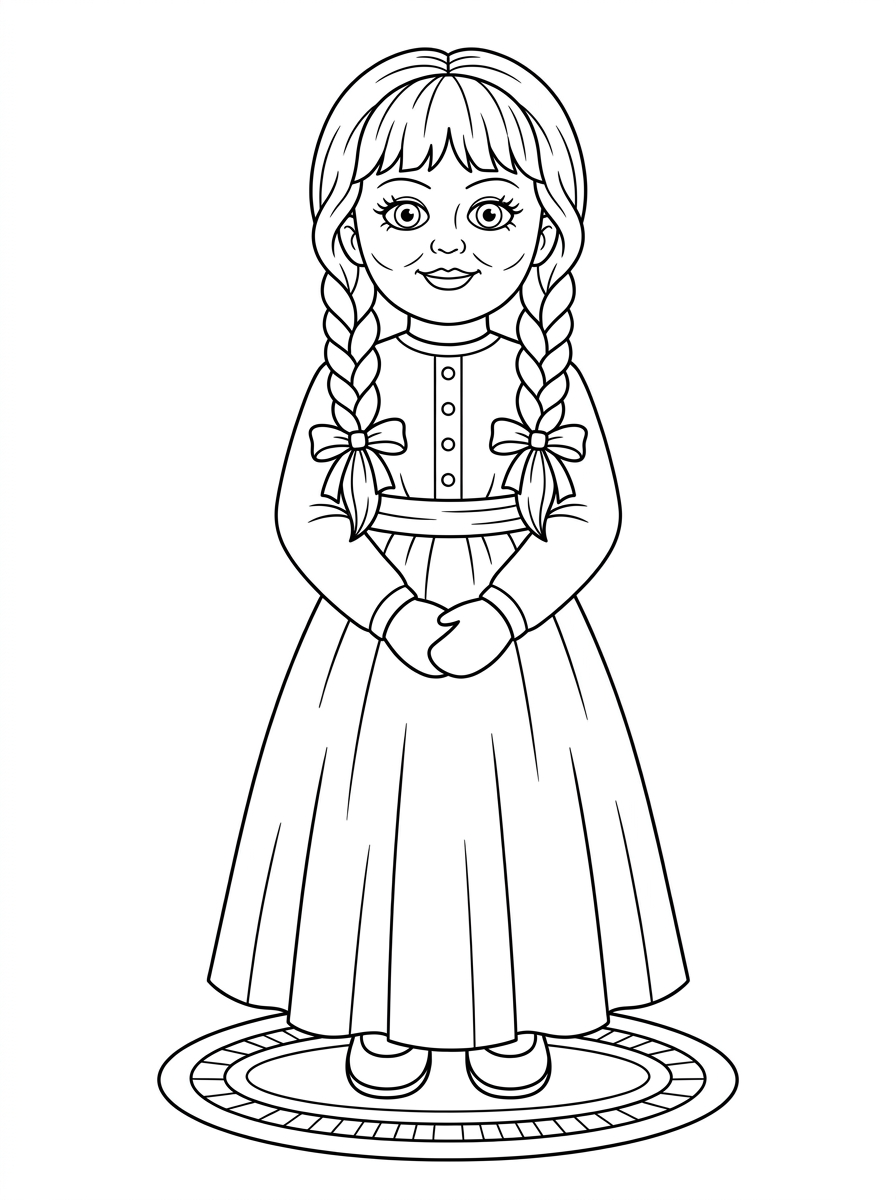 disegni di Annabelle da colorare e stampare