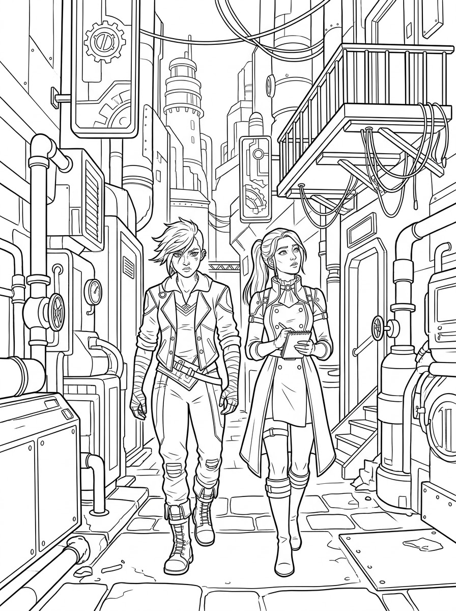 Arcane 19 Arcane disegno da colorare