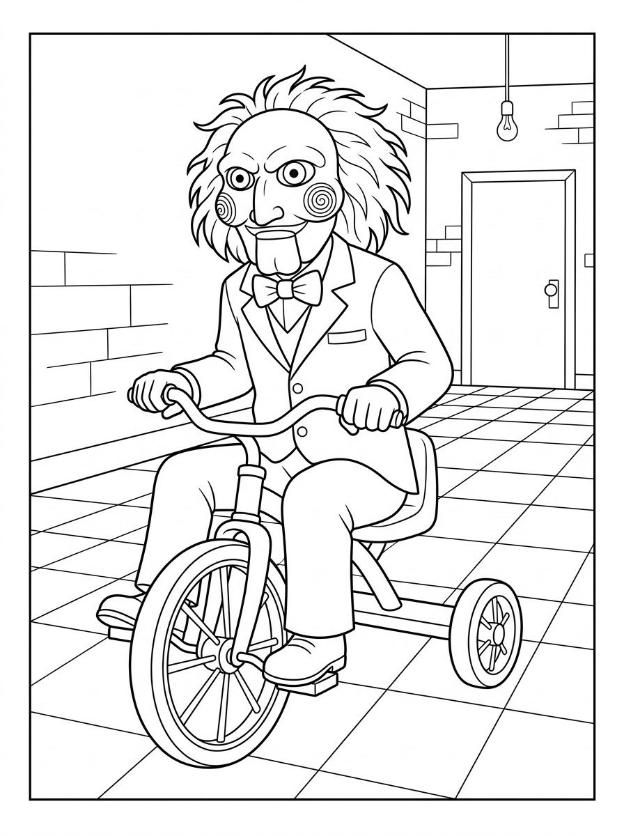Billy il Pupazzo disegno da colorare