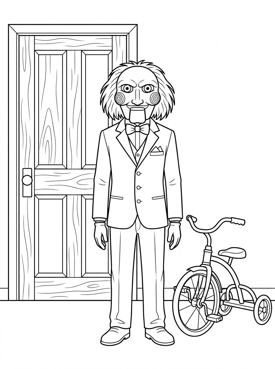 disegni di Billy il Pupazzo da colorare da stampare