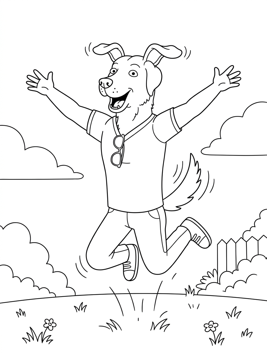 BoJack Horseman 18 BoJack Horseman da colorare a4