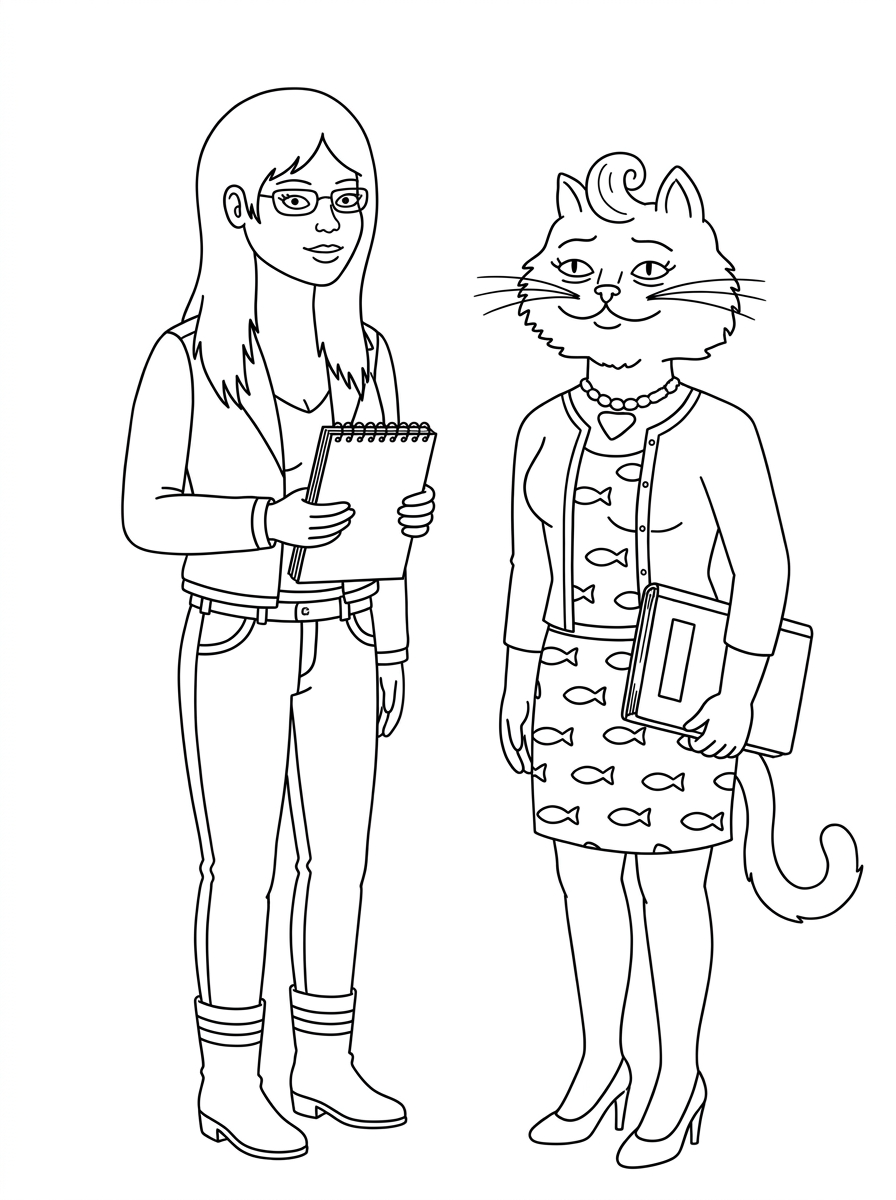 BoJack Horseman 9 disegno BoJack Horseman da colorare per bambini