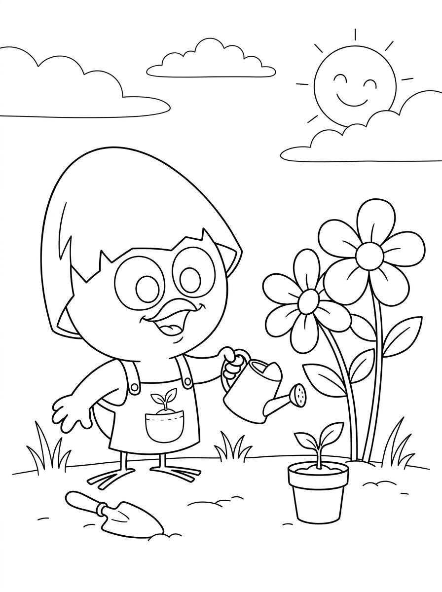 Calimero 19 disegni da colorare gratis Calimero