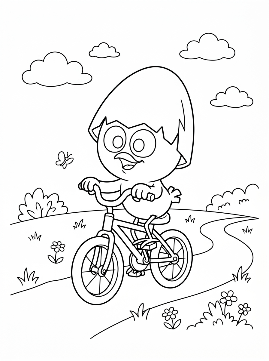 Calimero 13 disegni di Calimero da colorare e stampare gratis