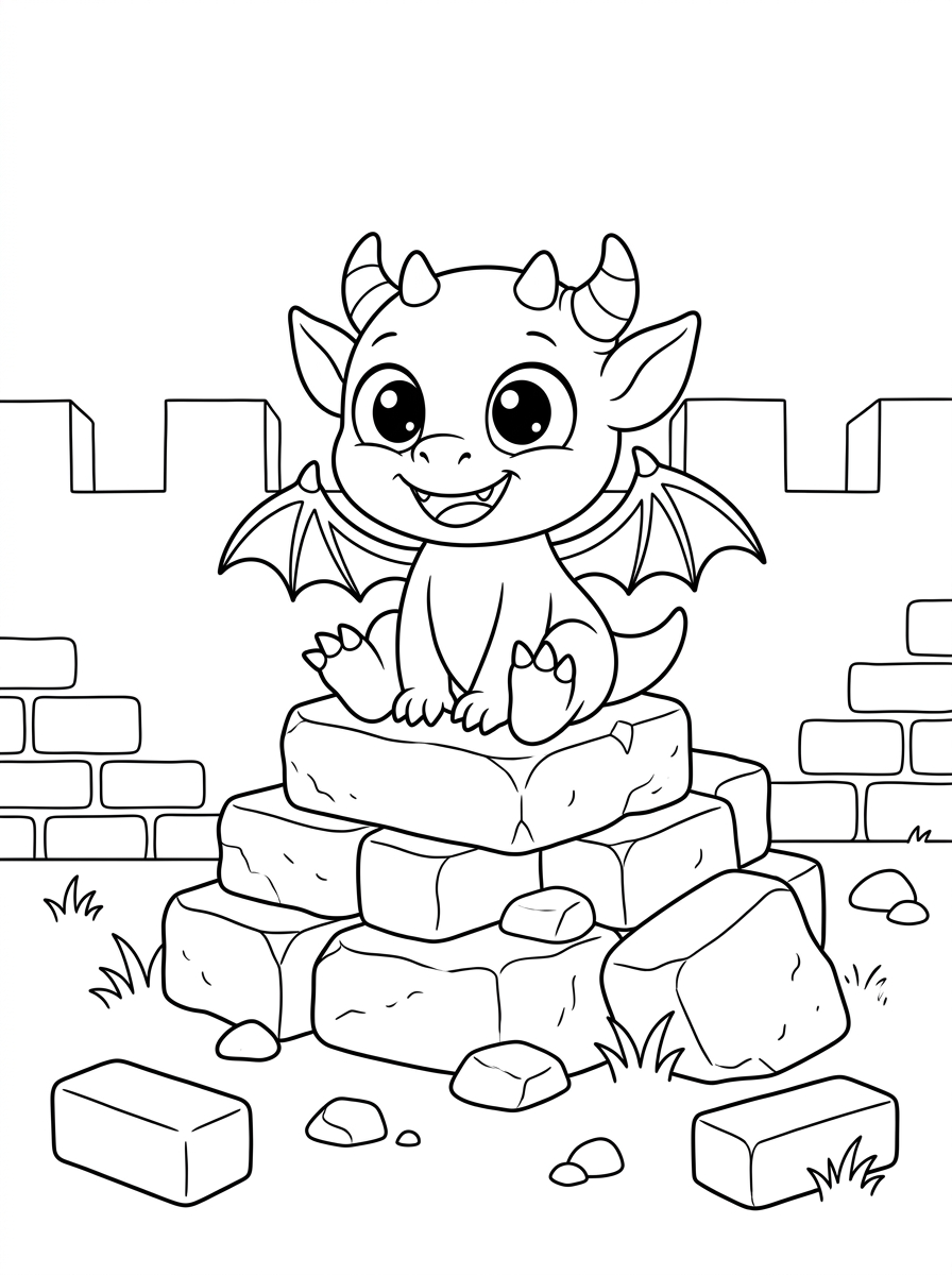 disegni Gargoyle da colorare