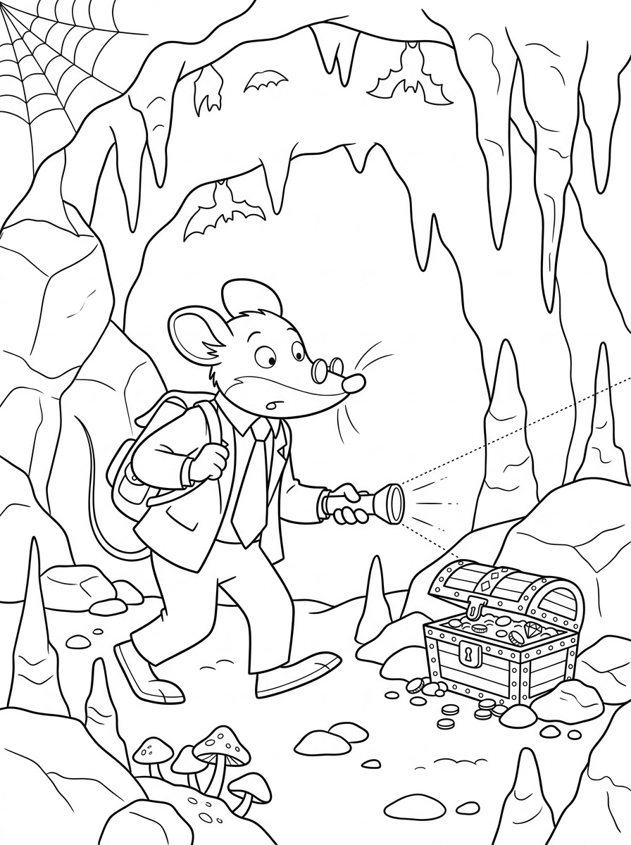 Geronimo Stilton 18 Geronimo Stilton da colorare e stampare a4