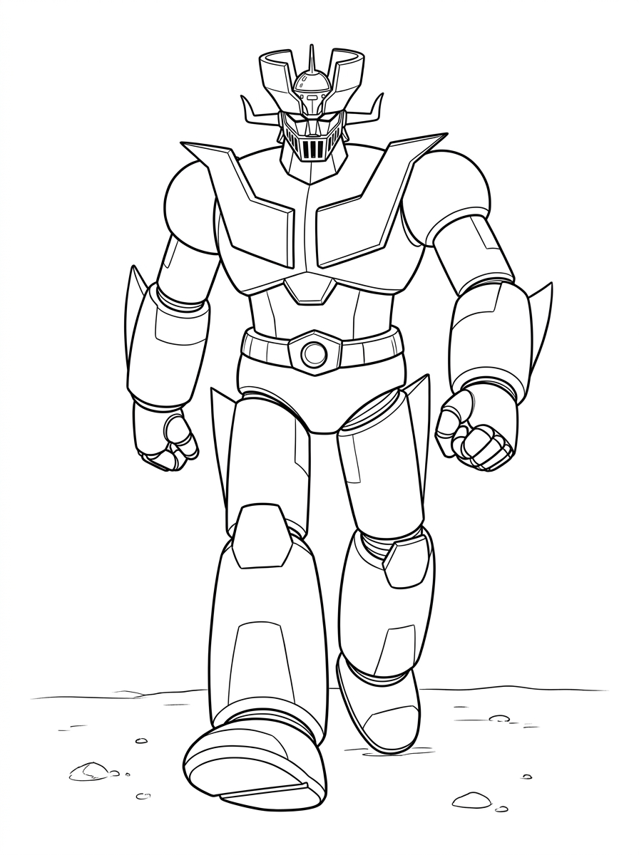 disegni da colorare Mazinga Z