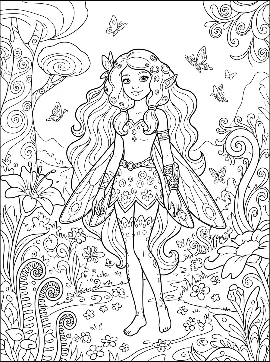 Mia And Me 13 disegni Mia And Me da colorare e stampare