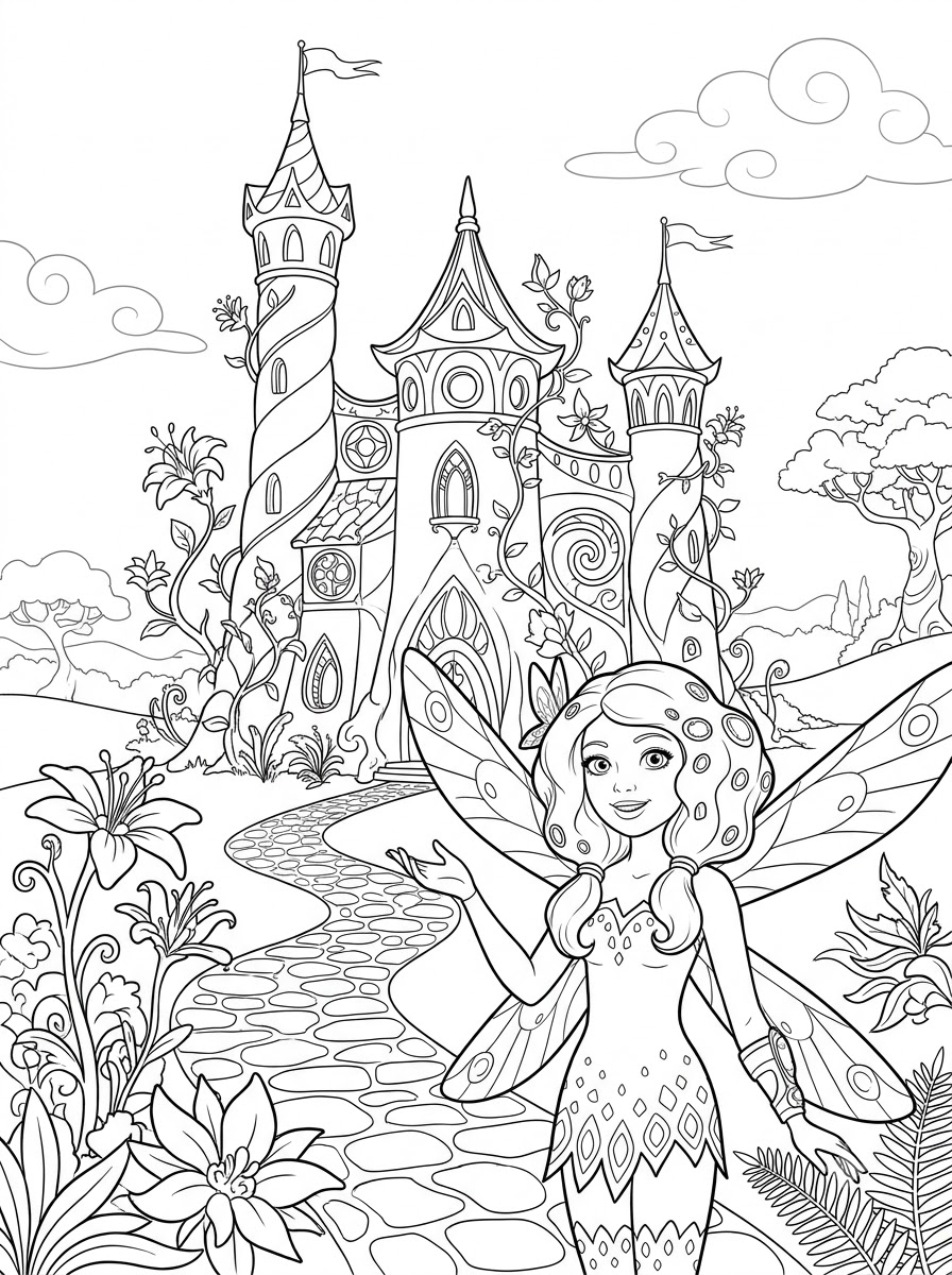 Mia And Me 10 Mia And Me da colorare e stampare pdf