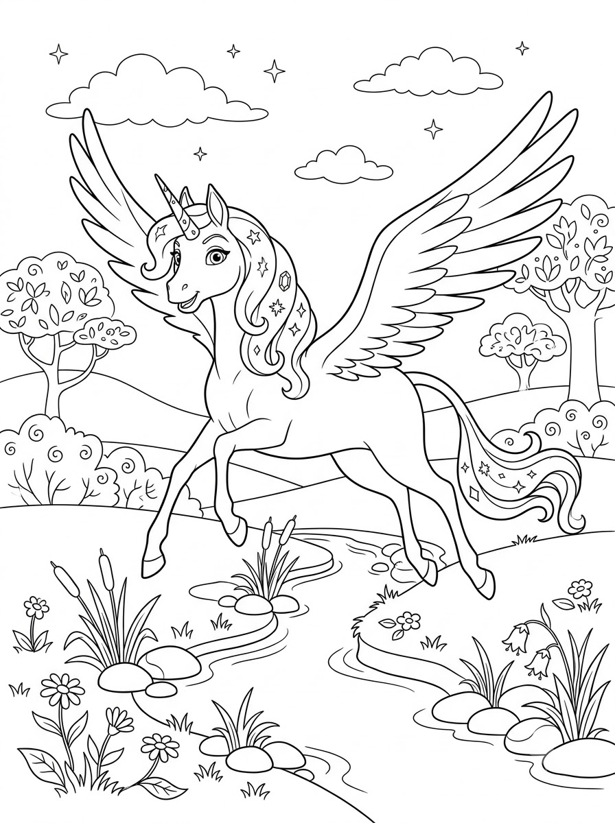 Mia And Me 8 Mia And Me disegno da colorare facile