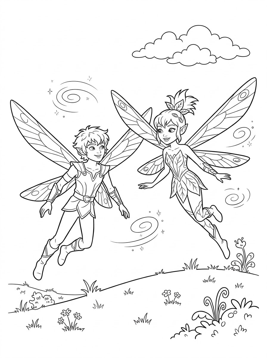 Mia And Me 3 disegno Mia And Me da colorare e stampare
