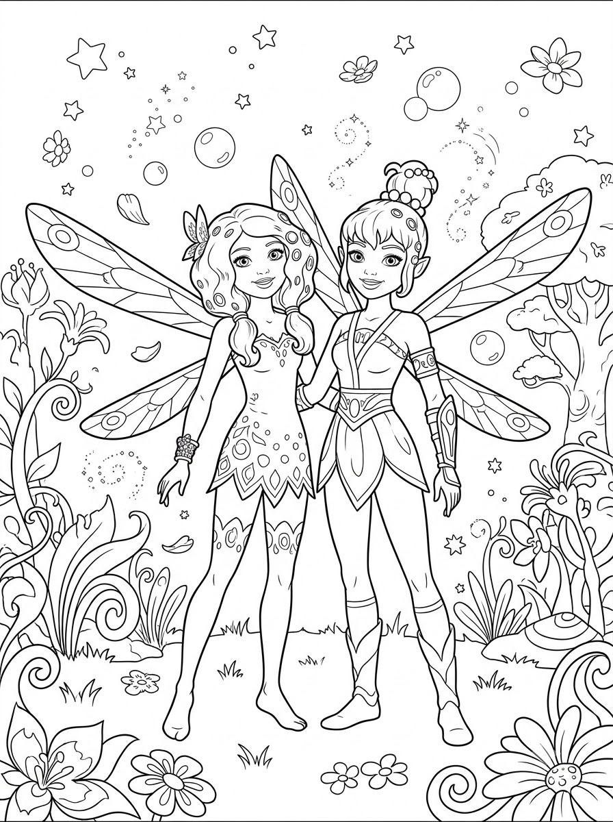 Mia And Me 14 immagini di Mia And Me da colorare e stampare
