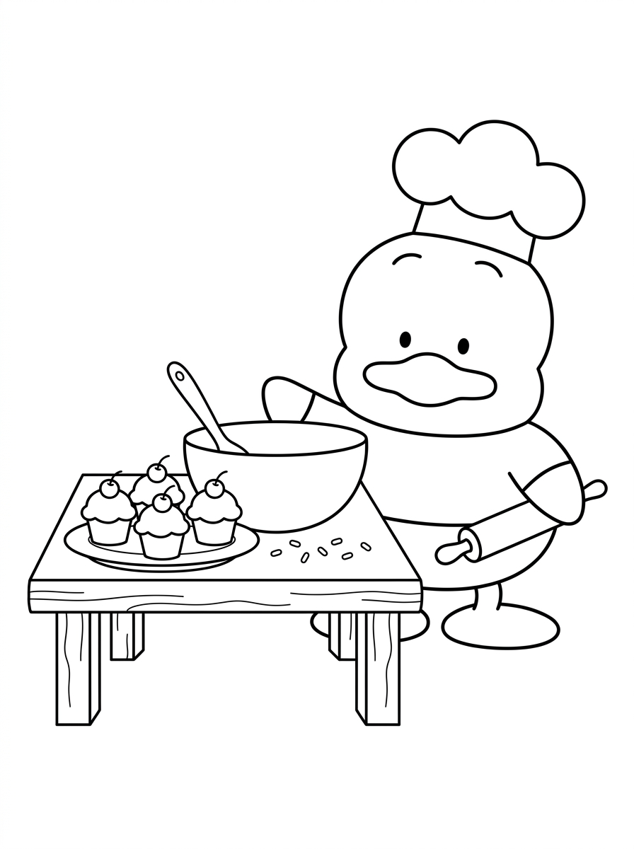 da colorare Pekkle disegno facile bambini
