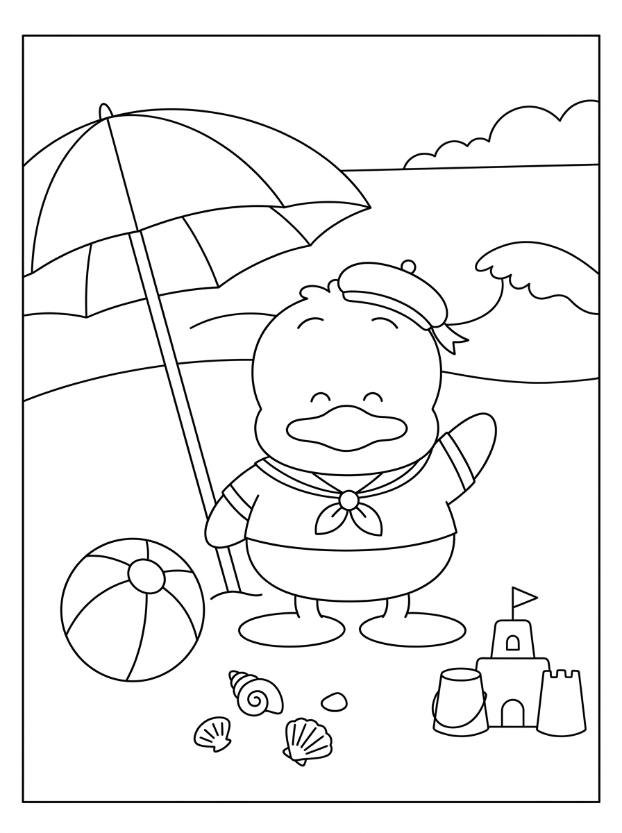 immagini di Pekkle da colorare per bambini