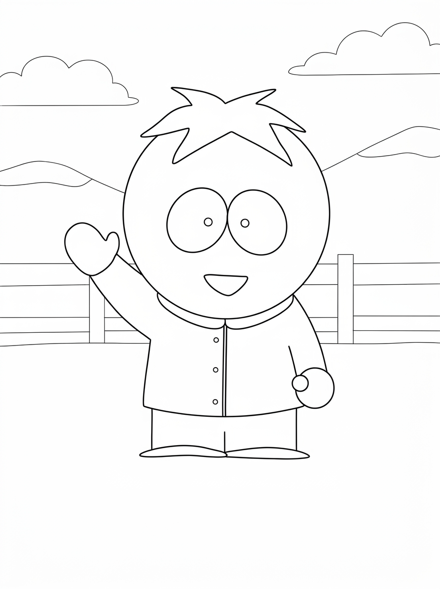 South Park da stampare e colorare gratis